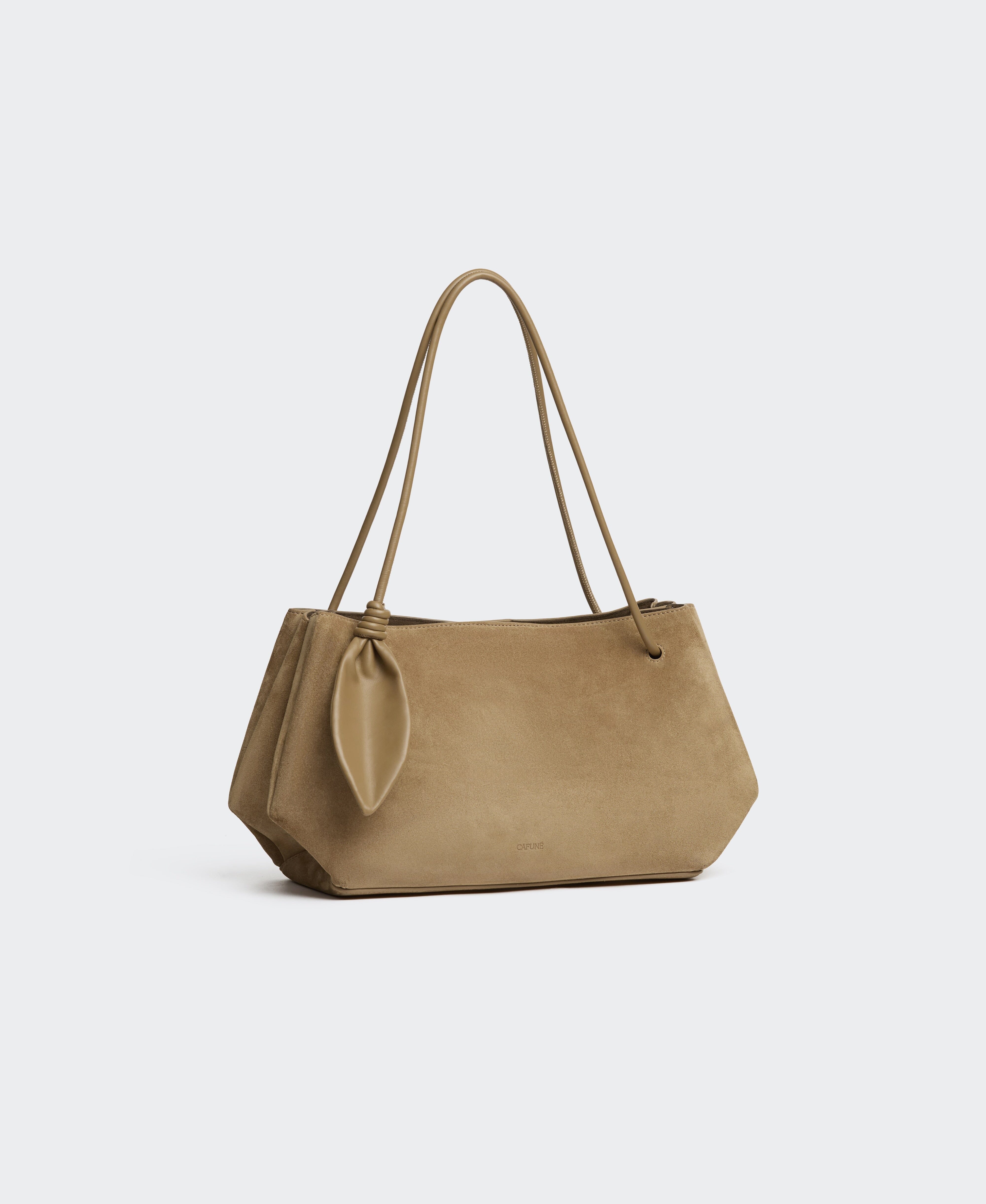 Ori Shoulder Bag - Dawn(Suede) Handbags Cafuné 