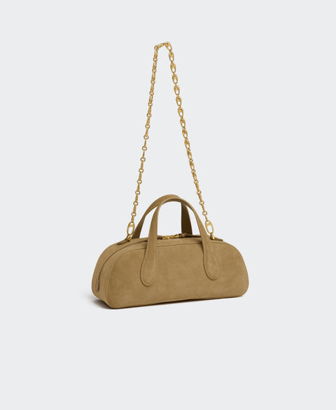Mini Asra Boston Bag - Dawn(Suede) Handbags Cafuné 