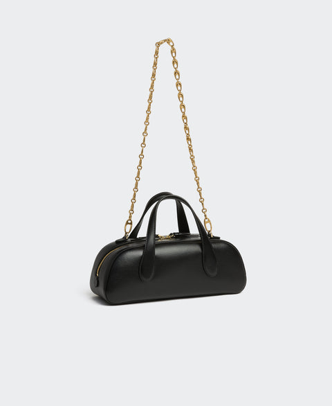 Mini Asra Boston Bag - Black Handbags Cafuné 
