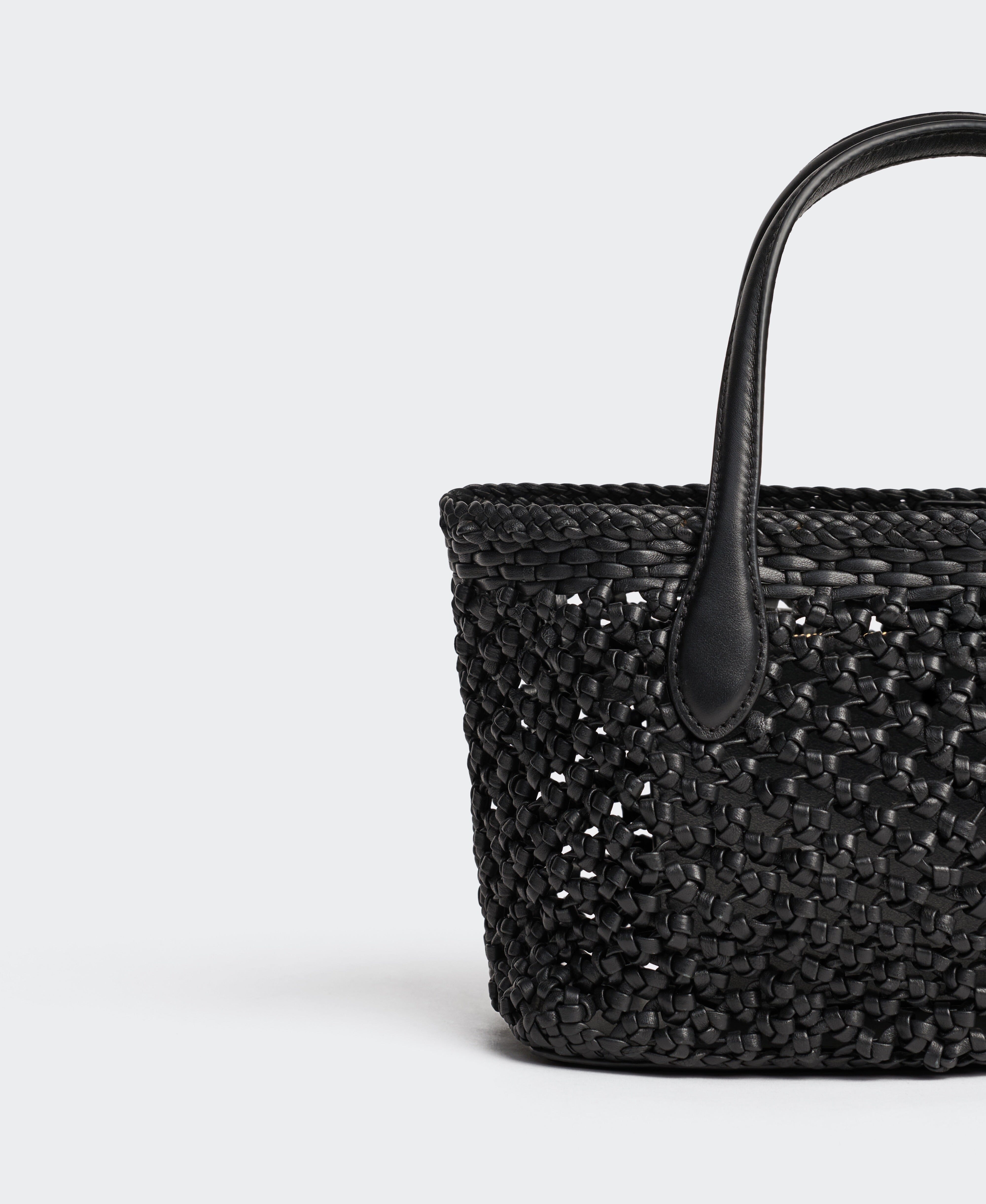 Cafuné - Small Hexa Tote - Black(Woven)