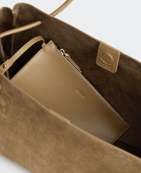 Ori Shoulder Bag - Dawn(Suede) Handbags Cafuné 