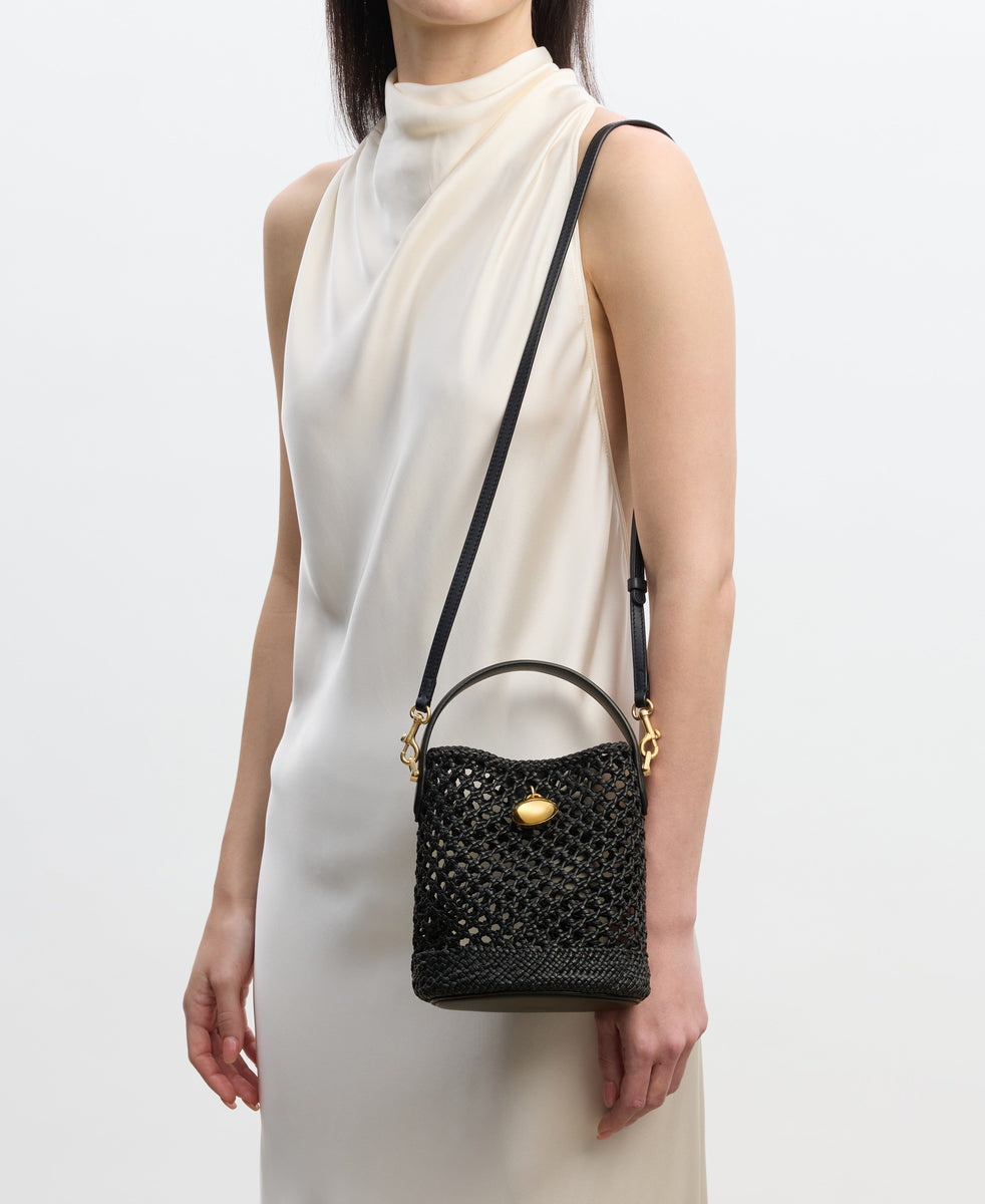 Cafuné - Mini Egg Bucket - Black(Woven)