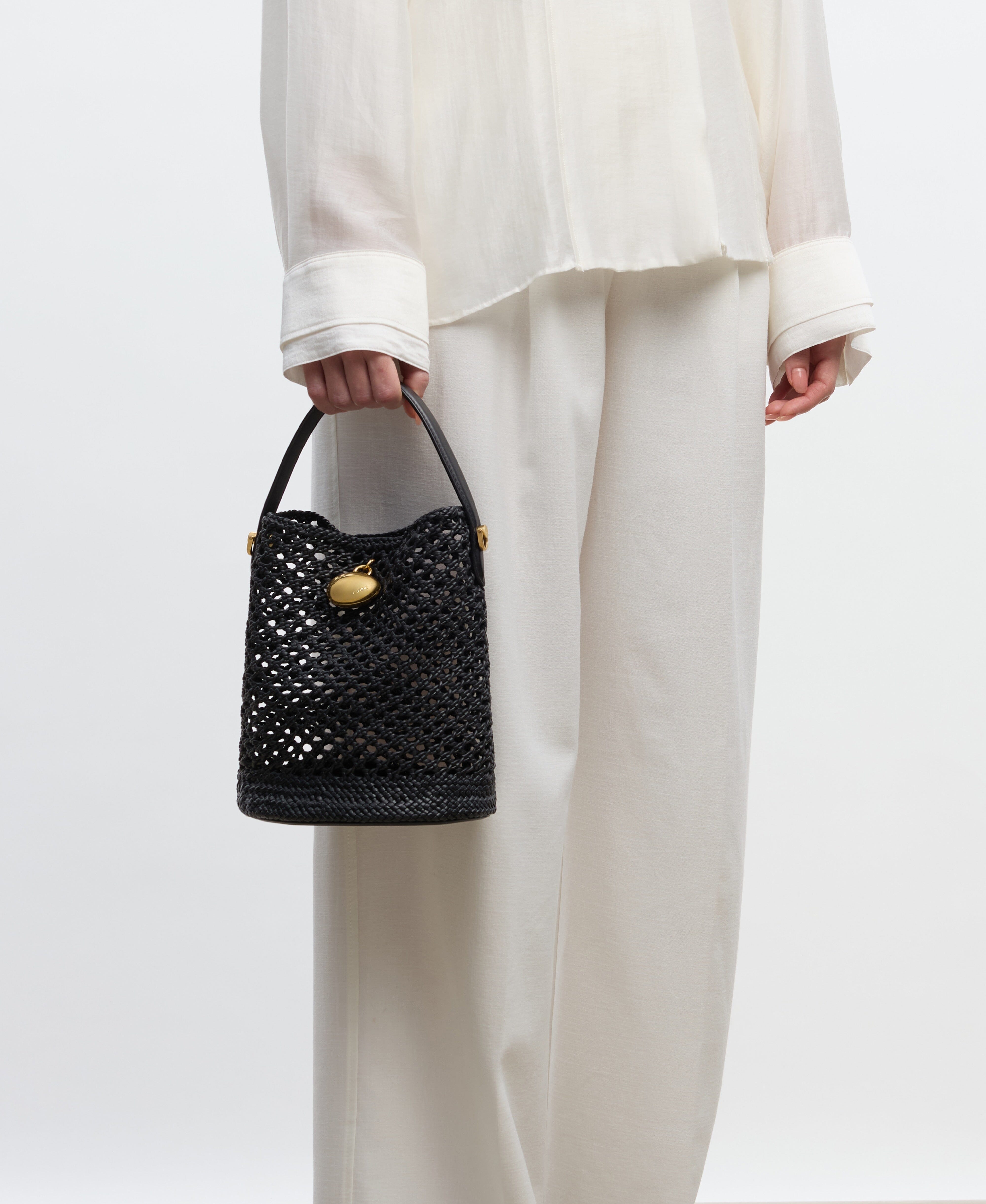 Cafuné - Egg Bucket - Black(Woven)