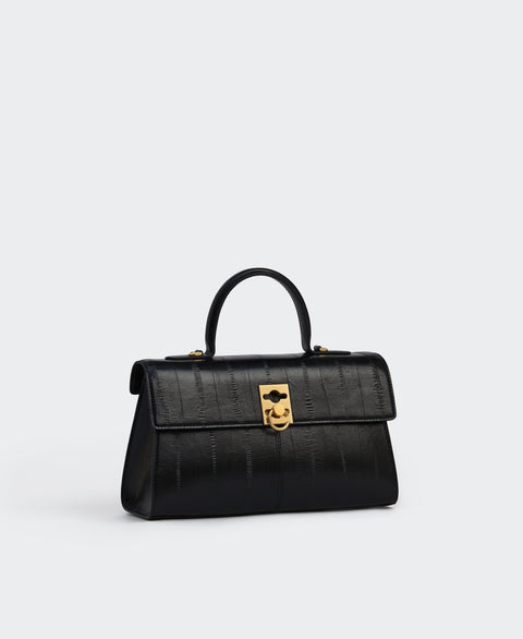 Medium Stance - Black(Eel) Handbags Cafuné 