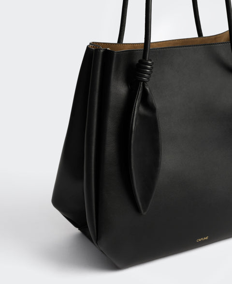 Ori Tote - Black Handbags Cafuné 