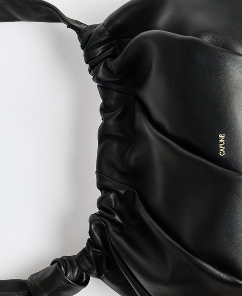 Soft Fold Bag - Black Handbags Cafuné 