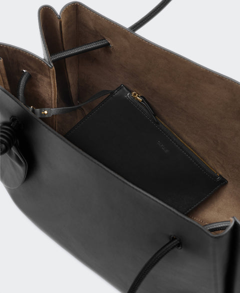 Ori Tote - Black Handbags Cafuné 