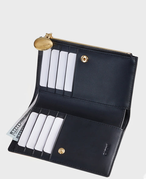 Egg Long Wallet - Black Wallets & Money Clips Cafuné 
