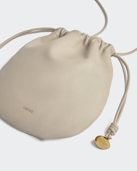 Small Lune Crossbody - Oat Handbags Cafuné 