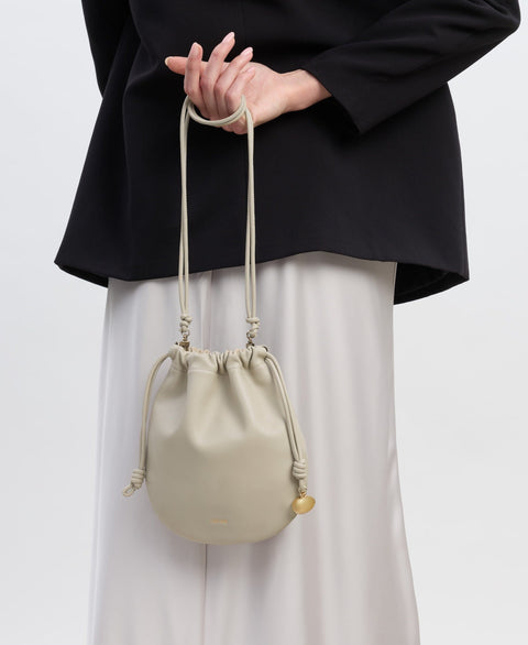 Small Lune Crossbody - Oat Handbags Cafuné 