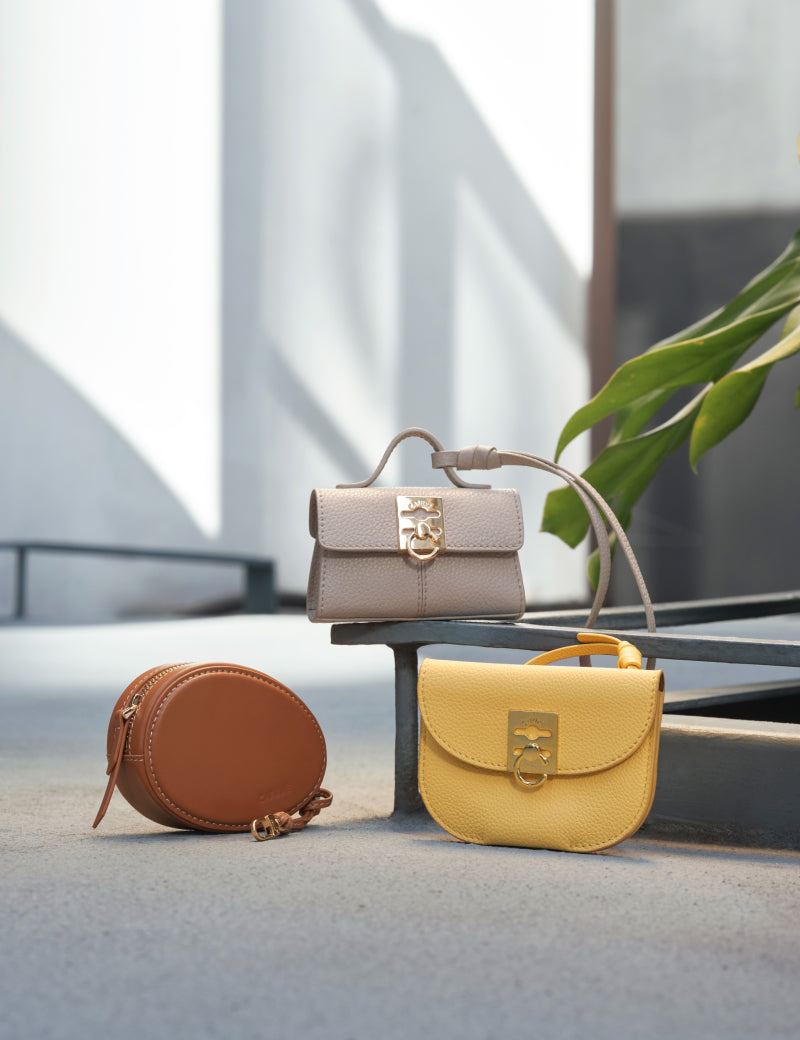 Cafuné - Drop Duffel Bag - Brownstone