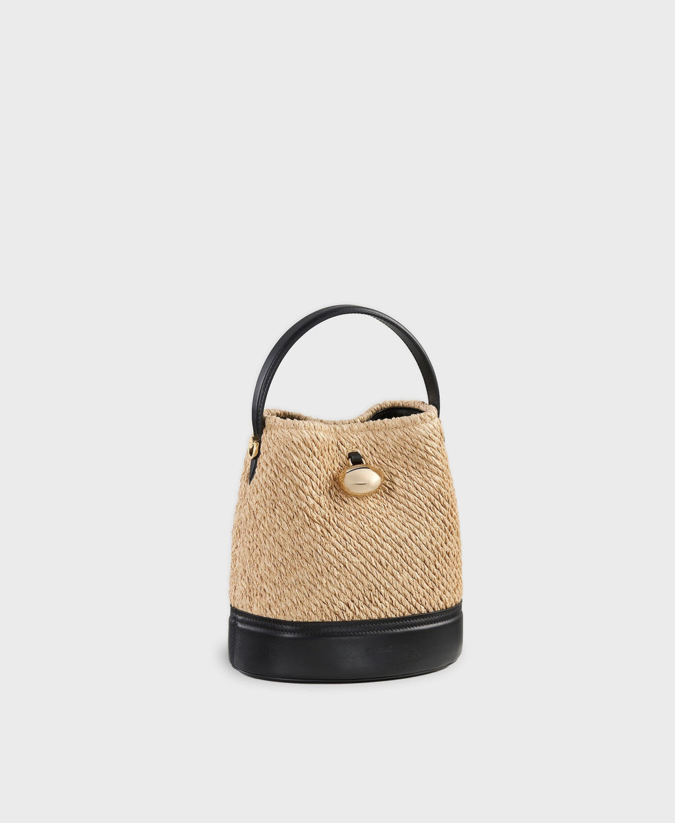 ☆関税込み☆【CAFUNE】Mini Egg Bucket バッグ cafune_mini_egg_bucket_ivory_f