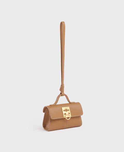 Micro Stance Charm - Pecan Handbags Cafuné 