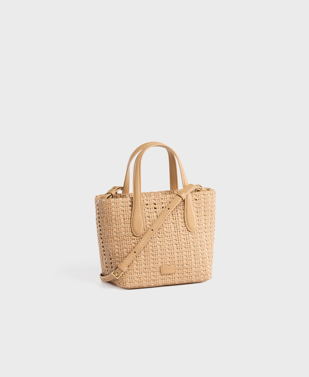 毎日を彩るバック【CAFUNE】Mini Hexa Tote cafune-mini-hexa-tote-front.