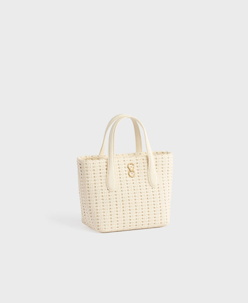 【関税送料込】CAFUNE Mini Hexa Tote cafune_mini_hexa_tote_whitewov