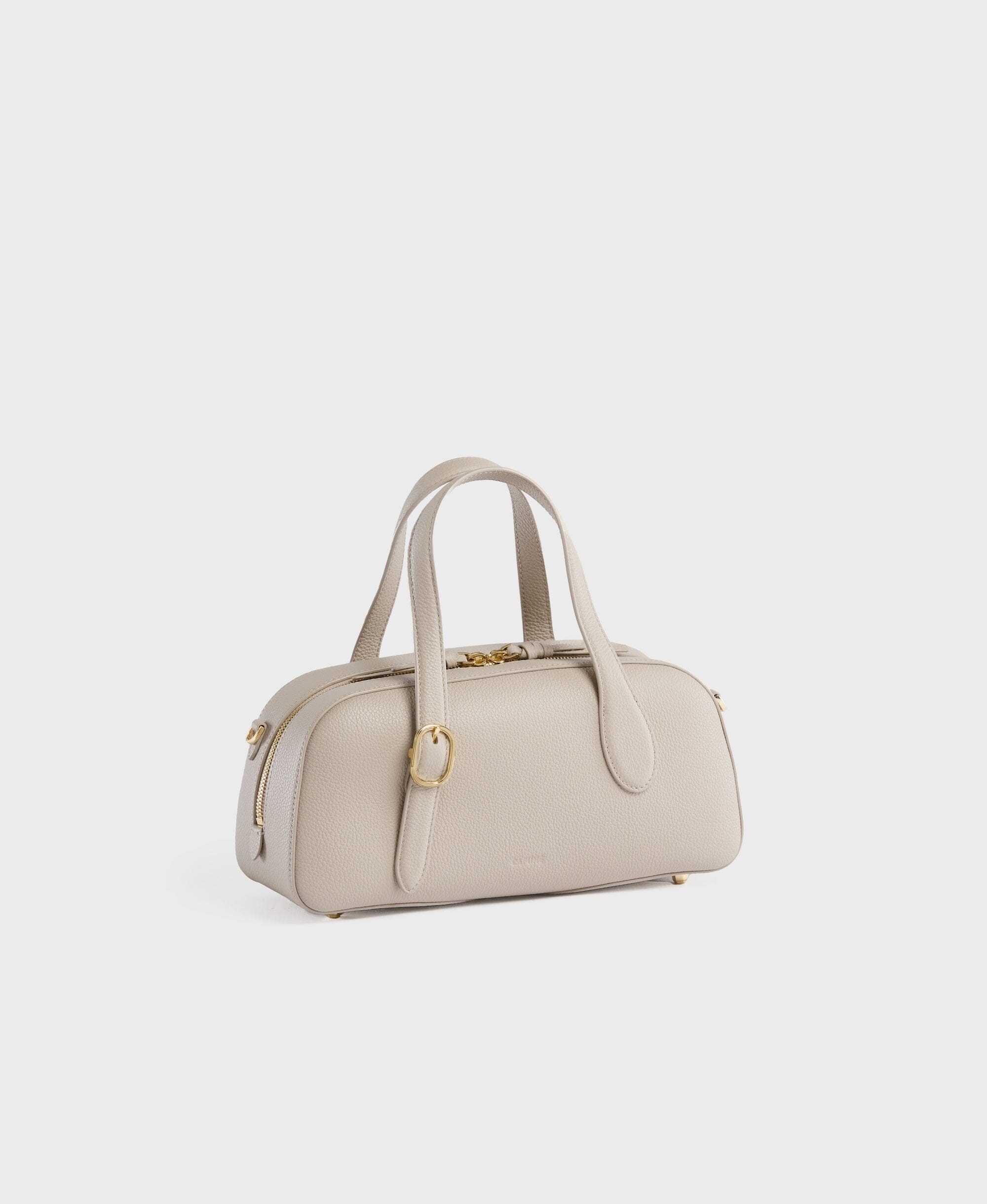 Small Asra Boston Bag - Smoke Handbags Cafuné 