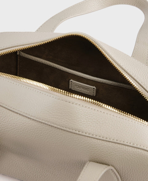Small Asra Boston Bag - Smoke Handbags Cafuné 