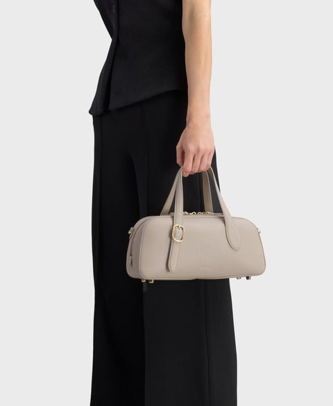 Small Asra Boston Bag - Smoke Handbags Cafuné 