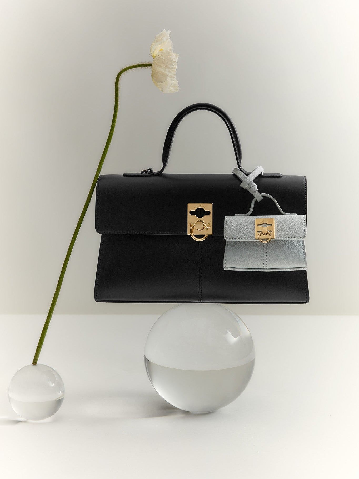 Cafuné - Small Asra Boston Bag - Black