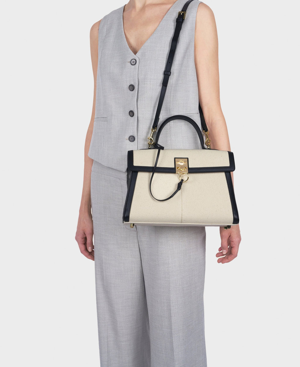 cafune カフネ
Vネックオーバーサイズデニムジャケット Cafuné Stance Bag - Canvas