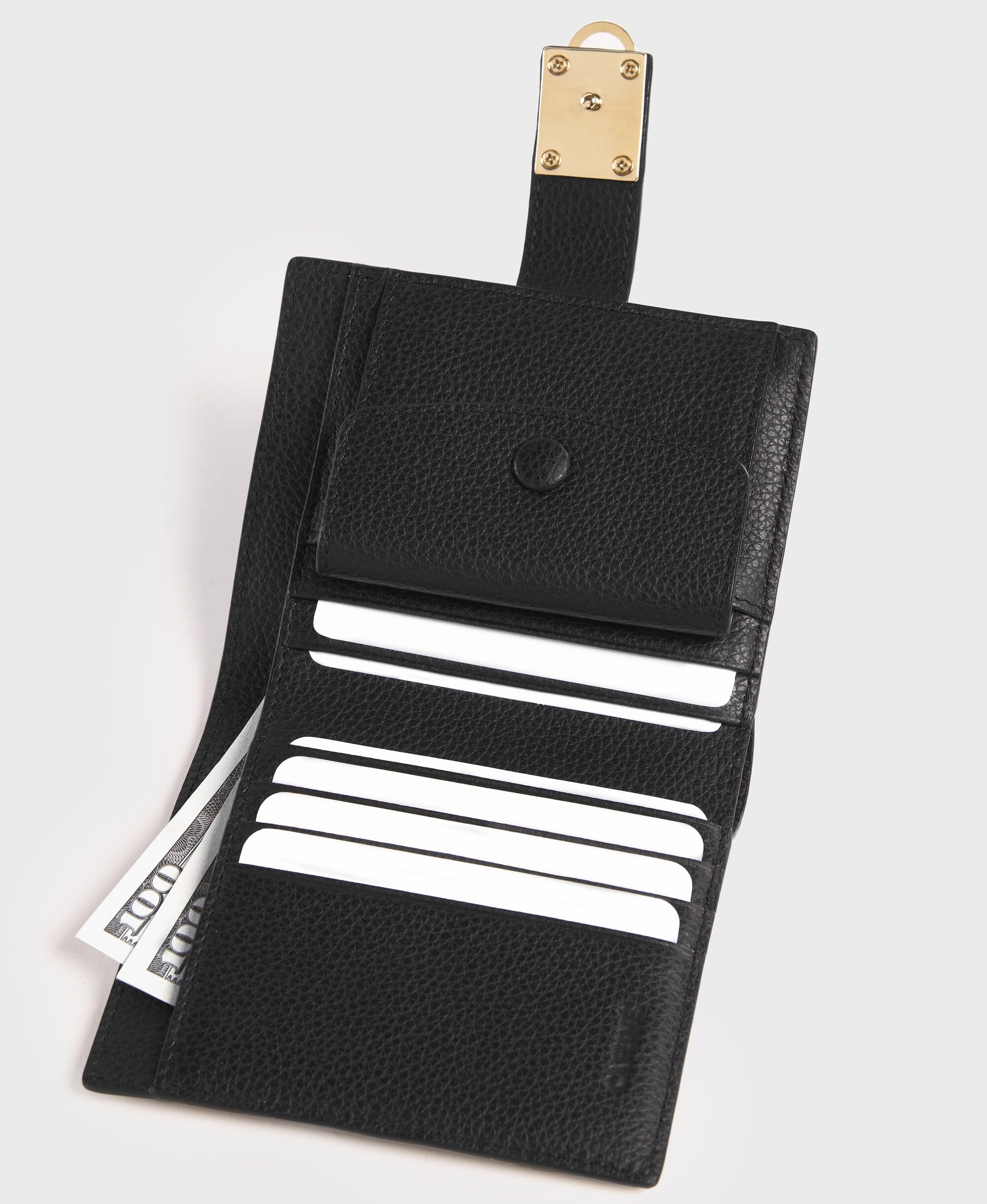 Cafuné - Stance Flap Wallet - Black