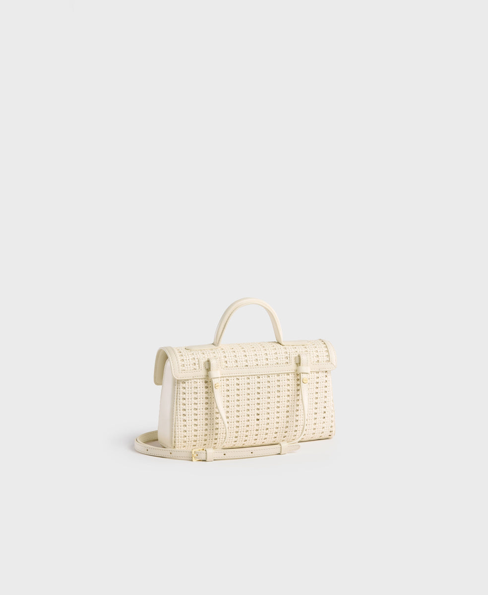 ☆CAFUNE☆ STANCE FLAP WALLET Cafuné カフネ - Stance Wallet - White(Woven)