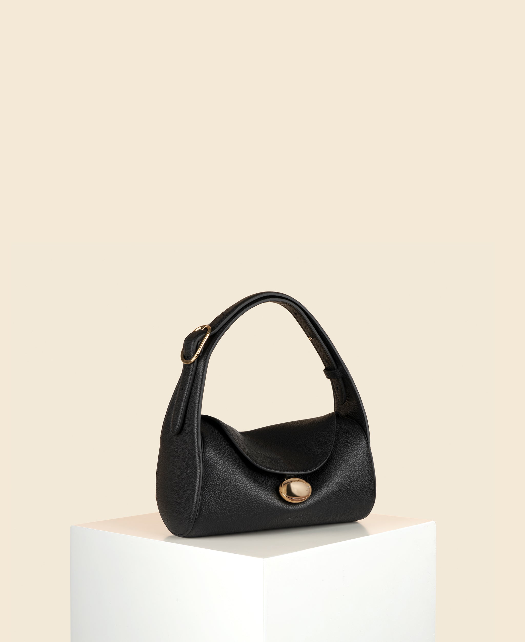 超美品　cafune drop hobo black カフネ ドロップホーボー