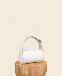 Cafuné Drop Duffel in Ivory back view
