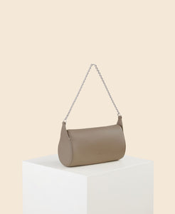 Cafuné Mini Drop Duffel in Brownstone back view