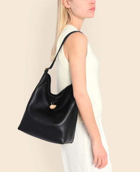 Cafuné Drop Hobo - Black