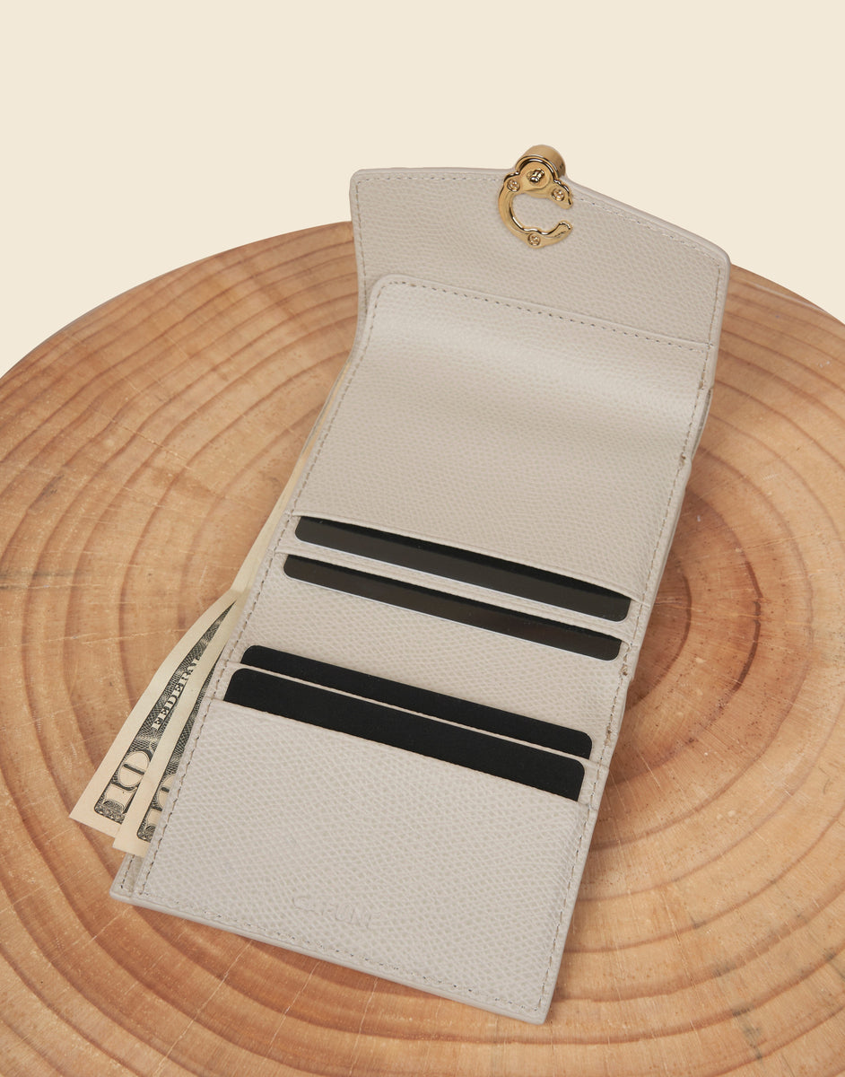 Double-C Wallet - Mushroom - Cafuné カフネ