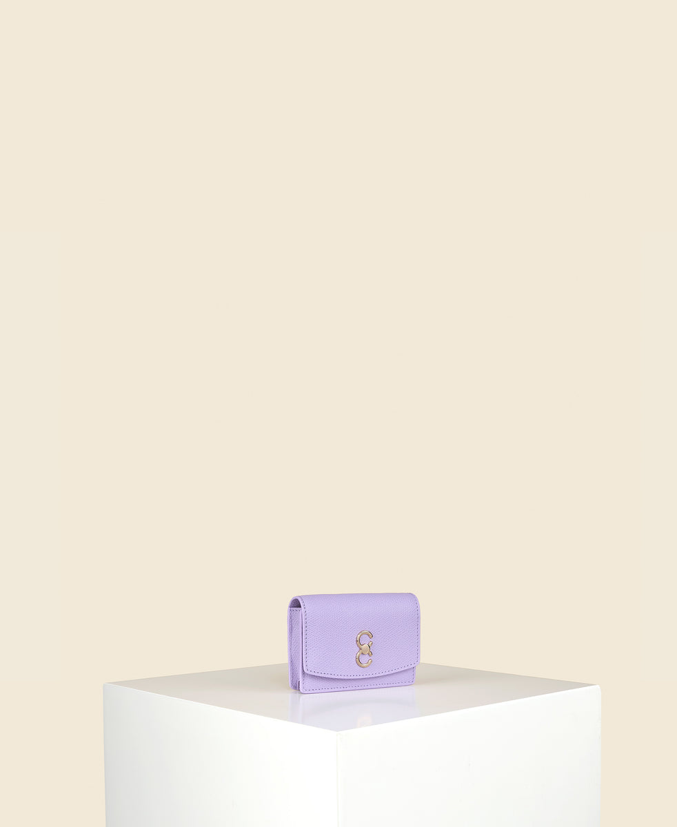Cafuné カフネ - Double-C Cardholder - Camel