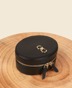 Cafuné Double-C Jewellery Keeper - Black top view